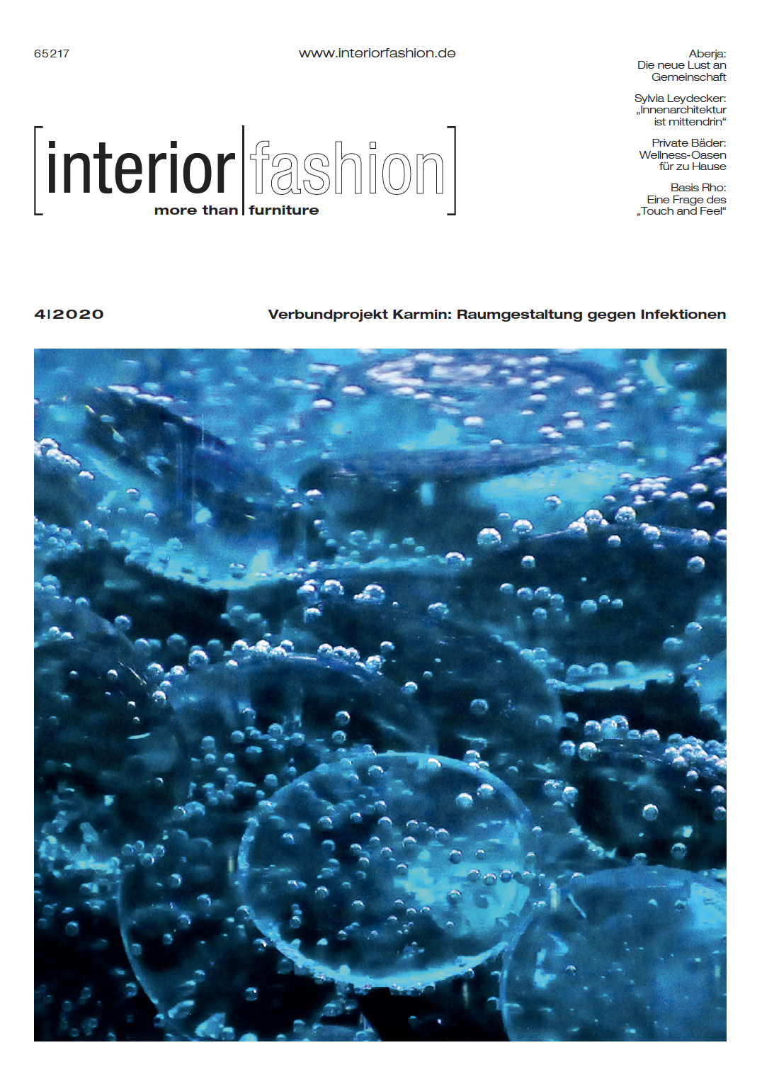 Cover der Interior Fashion Ausgabe 04/2020
